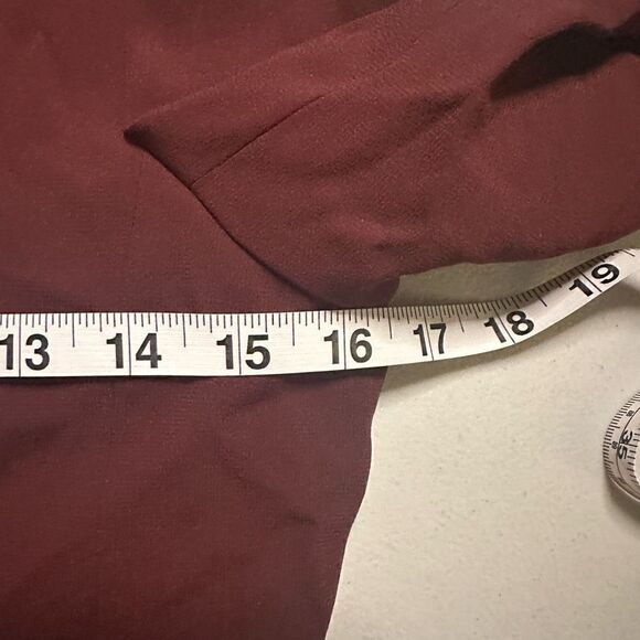 Wilfred maroon blazer four - Picture 4 of 6